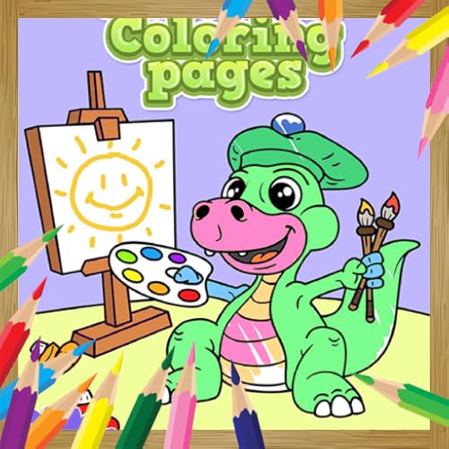 truck crayon set - Best Dinosaur Coloring Book