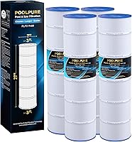 POOLPURE C-7468 4-Pack Pool Filter Cartridges Replaces Jandy CL-460 Unicel C-7468 Filbur FC-0810 115 Sq Ft NSF Certified