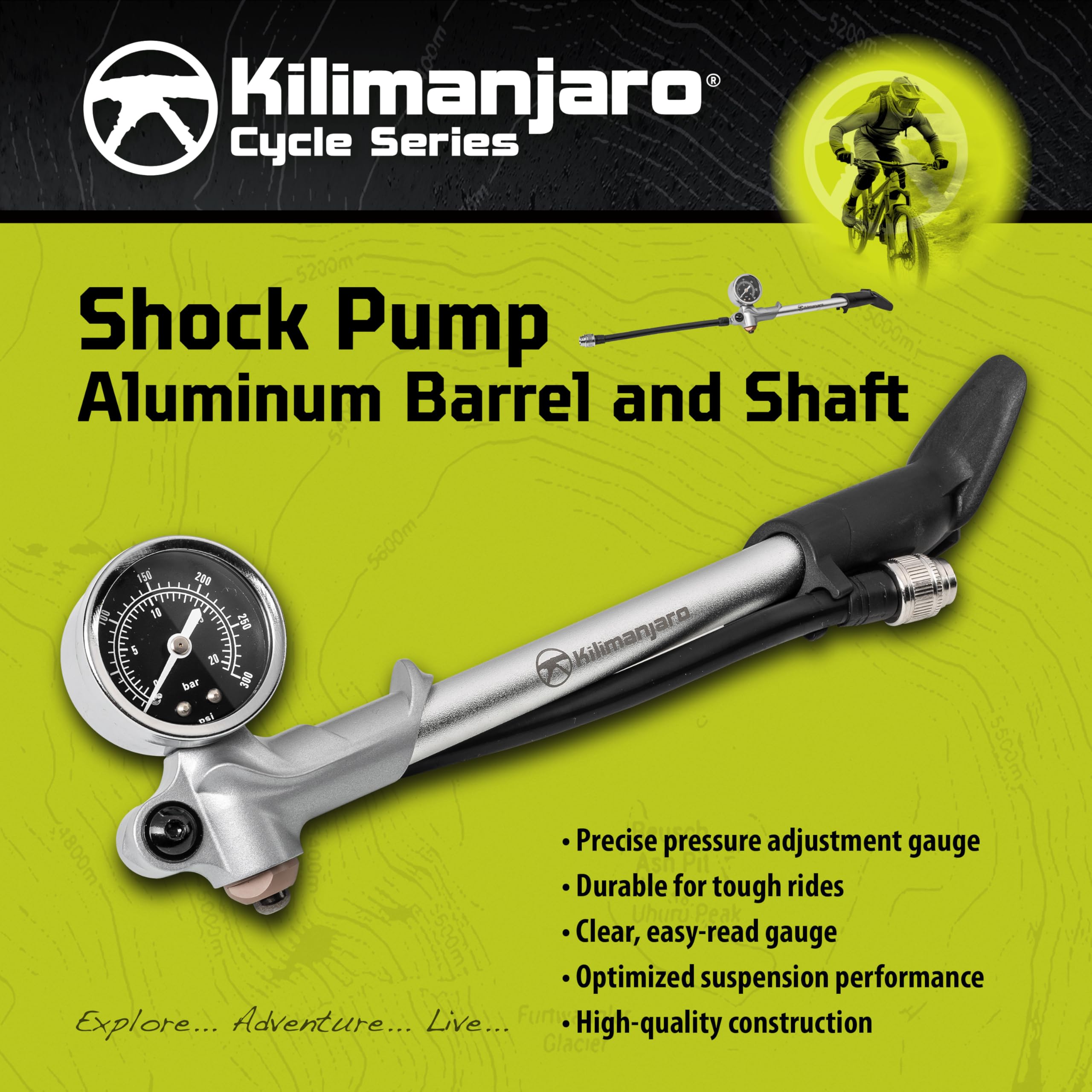 Kilimanjaro Cycle Series Bicycle Tire Pump