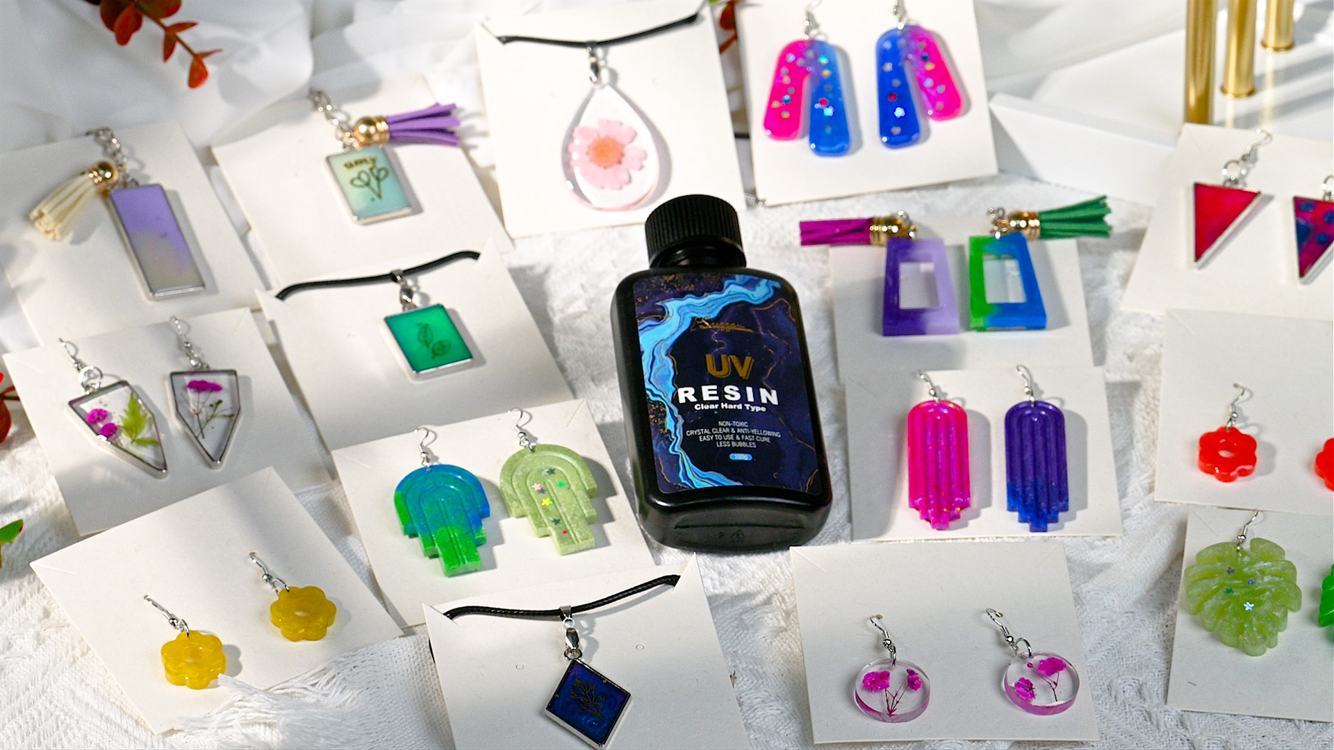 UV Harz 100g, Upgrade UV Resin Hart Kristallklares Transparentes UV Epoxidharz Für DIY Kunst, Schmuck, Gießen Und Beschichten - Geruchsarmer Ultravioletter Harz Klar
