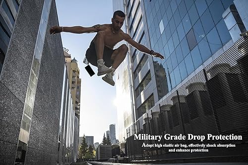 Miniatura 3 de Finest - Funda para iPhone 14 Pro Max con imán fuerte, anti amarilleo, protección de grado militar, transparente, delgada, a prueba de golpes,