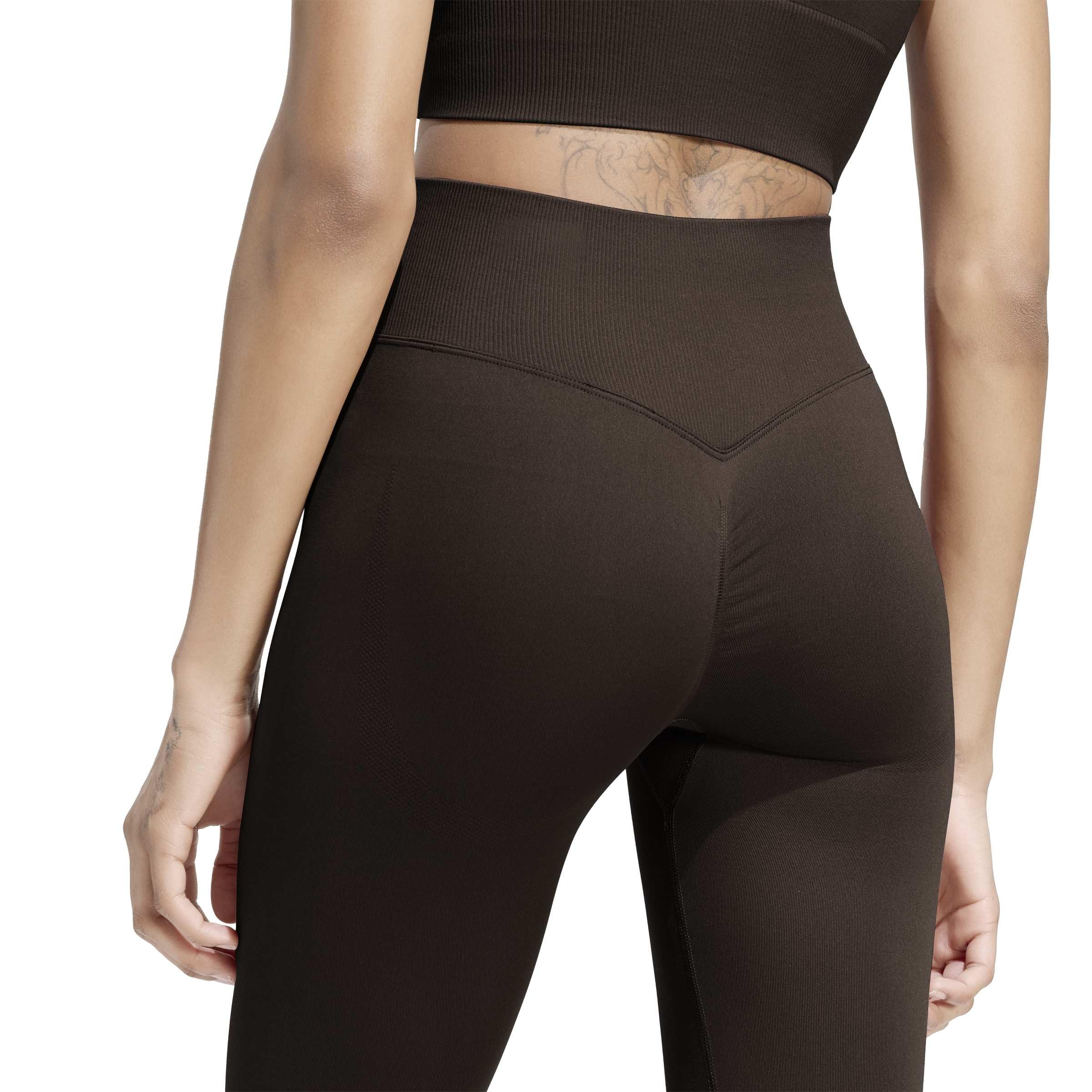 adidas Workout Essentials Knit Scrunch 1/1 Leggings - Rajstopy Kobiety