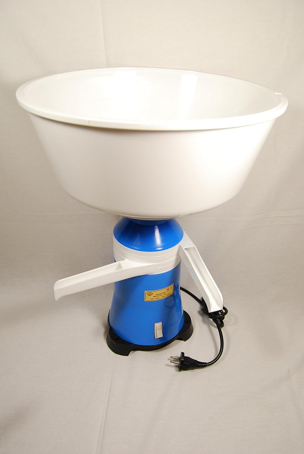 milk cream centrifugal skimming separator 100l/hour 120V