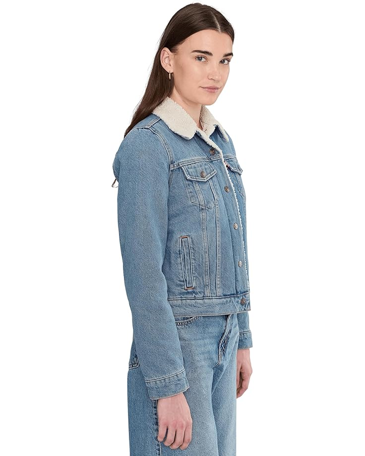 Levi's® Womens Original Sherpa Trucker Jacket - #3 of 5
