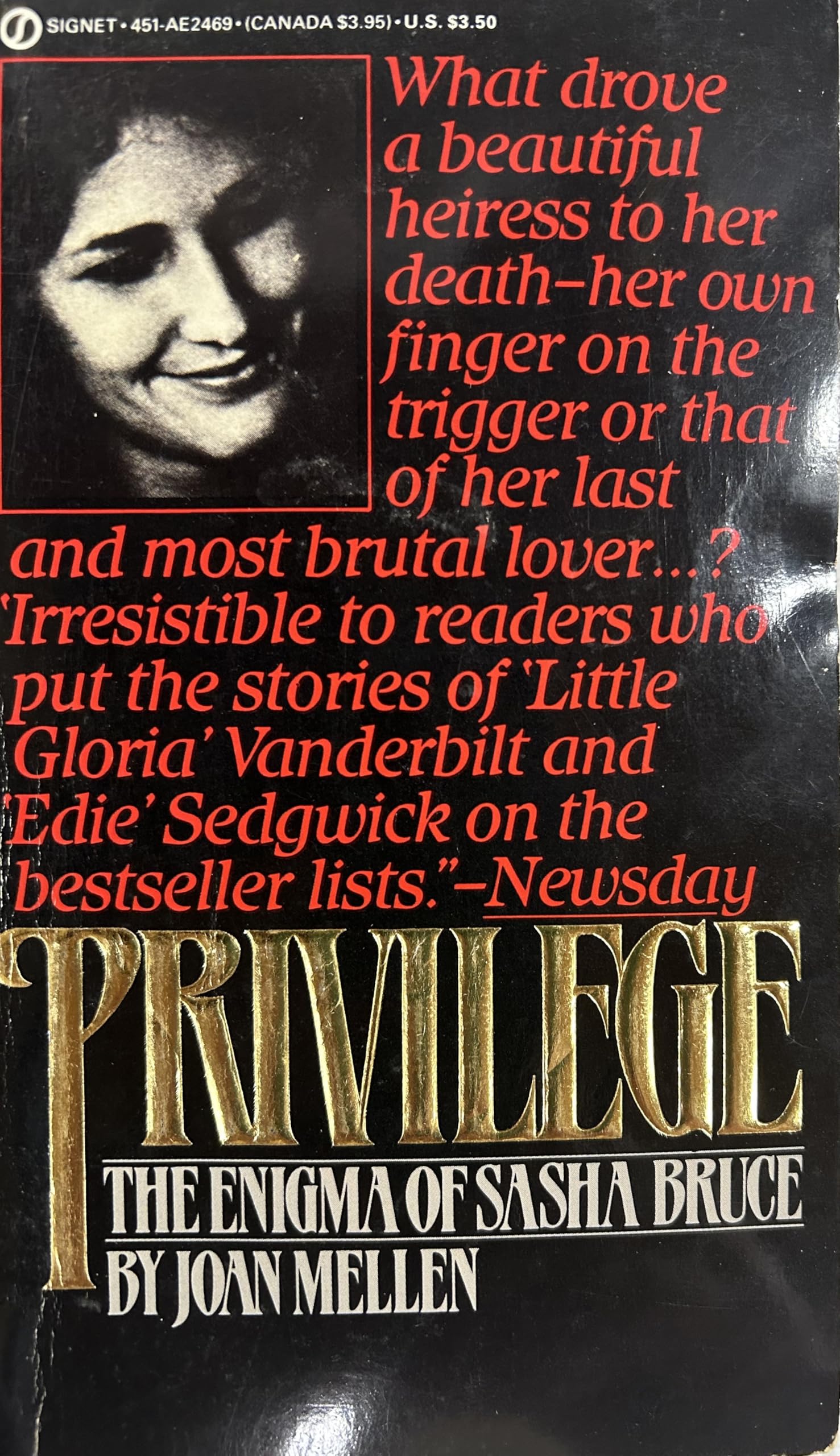Privilege : The Enigma of Sasha Bruce