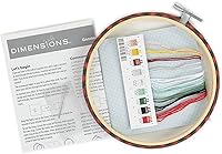 Vista 3 de Dimensions Kit de Punto de Cruz Contado de Gnomos de Camión, 6" D, Azul, Rojo 6