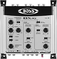 Vista 2 de Boss Audio Systems Bx45 2 3 vías pre-amplificador coche electrónico crossover - plata y negro
