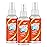 Bounce Anti Static Spray, 3 in 1 Instant Anti Static Spray & Instant Wrinkle Release, Odor Eliminator & Fabric Refresher, Travel Size (3 Oz,Pack of 3)
