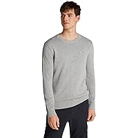 Tommy Jeans Uomo Pullover Slim Fit Crew Neck Sweater Pullover in Maglia