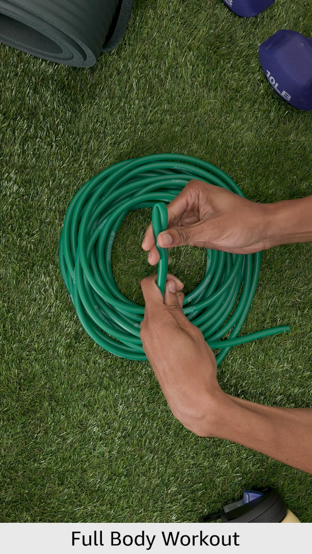Image of THERABAND Latex Resistance Tubing, Green, Heavy, Level 3, 25 ft Roll, Professional Grade for Upper and Lower Body Workouts, Cut-to-Length, Color-Coded Resistance Levels