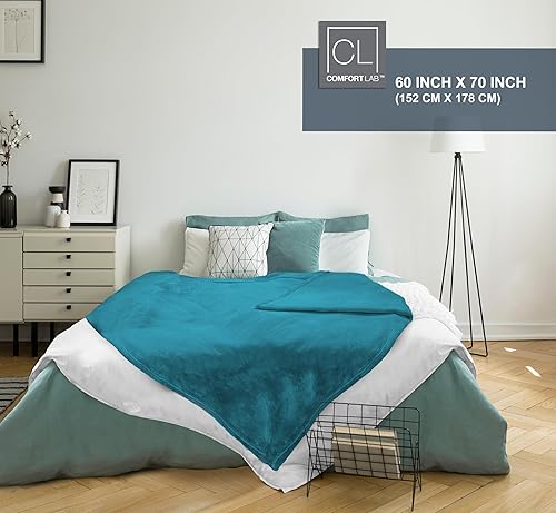 Miniatura 5 de Manta de franela de felpa, suave, ligera, manta de forro polar para regalo, para sofá, cama y decoración del hogar, manta de forro polar que no