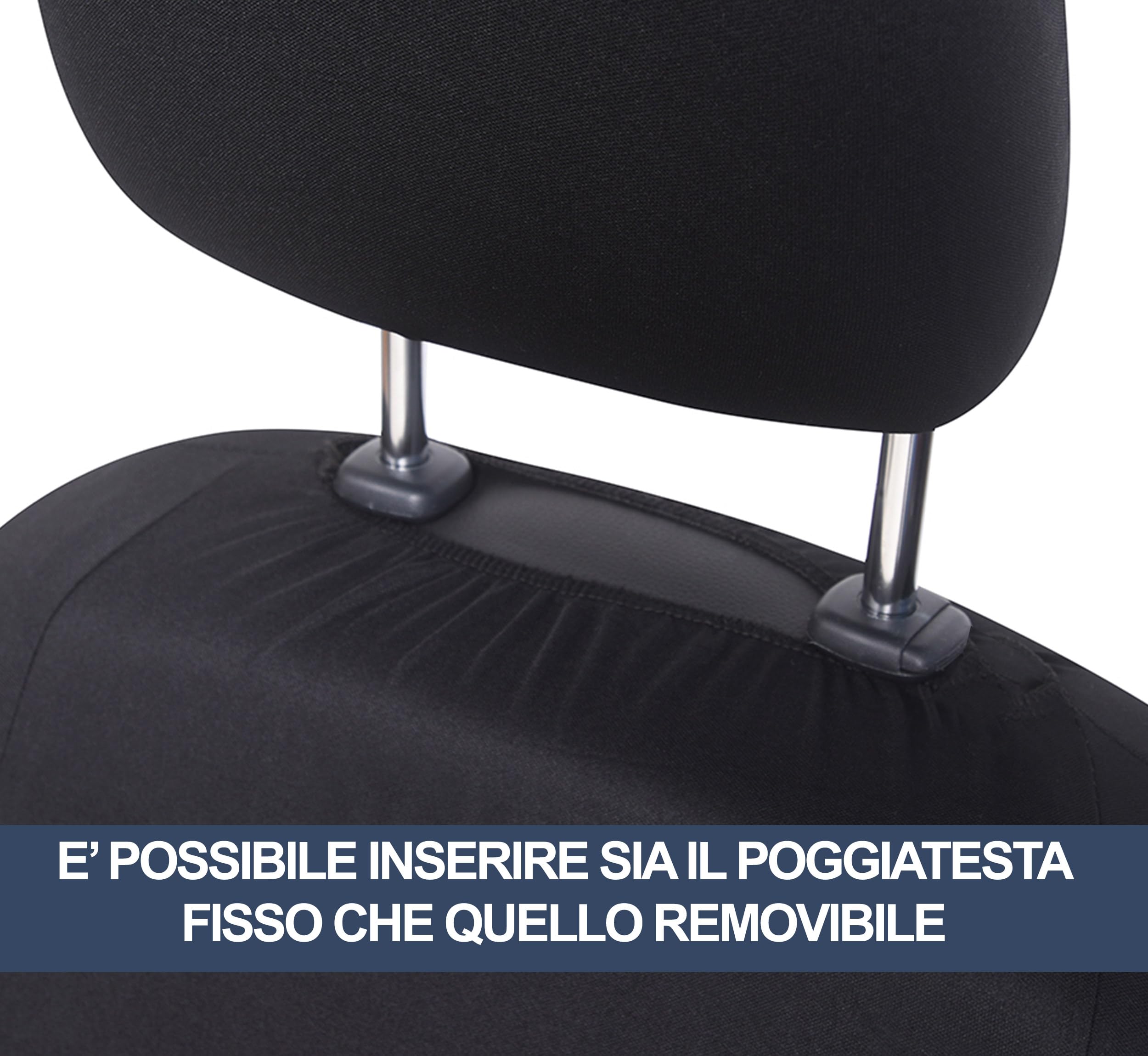 COPRISEDILI COMPATIBILI CON 600 Seicento Fodere Sedili Bicolore 252148780891 - Foto 5