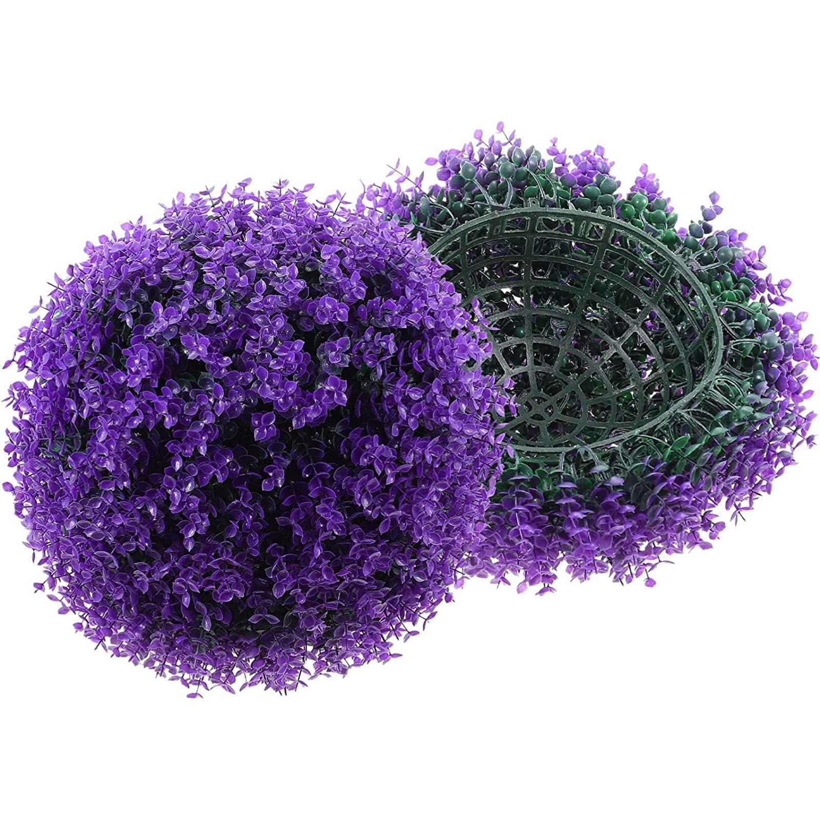 Bolas De Boj Artificial,Plantas Artificiales,imagen Realista,Diseño De Follaje Completo,Bola De Topiario De Boj,Para Jardinería, Casas Particulares,bola Artificial 1 Pieza ( Size : 55cm(21.6in) )