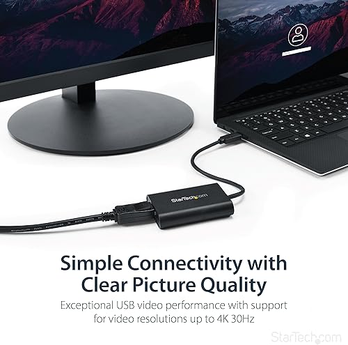 Miniatura 4 de StarTech. com Adaptador USB 3.0 a DisplayPort - 4K 30Hz - Tarjeta gráfica y video externa - Adaptador de pantalla USB - Compatible con Windows