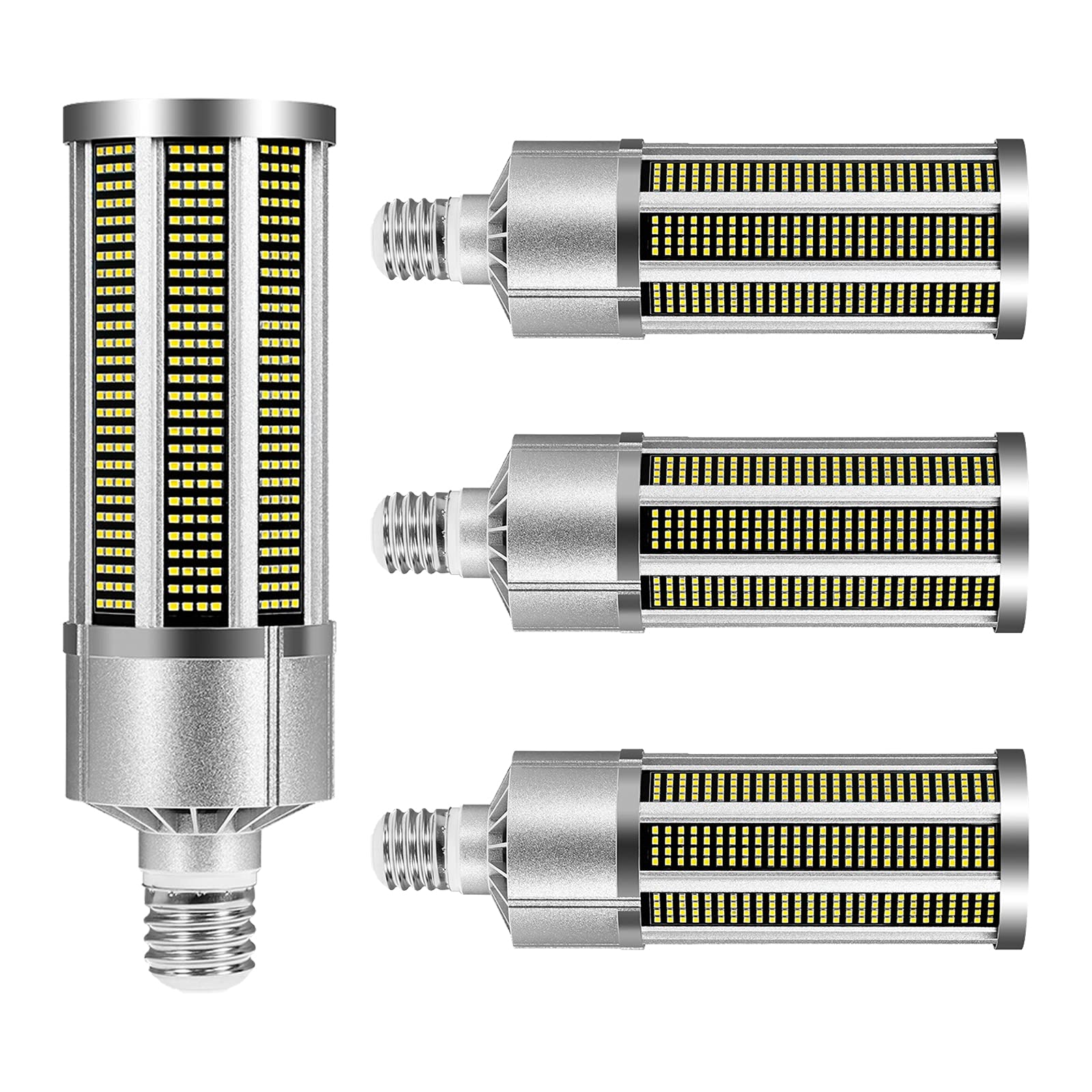 Ampoules LED E27 20W, équivalent à une lampe halogène 150 à 200W, 3000K/6000K, 2500 Lumens, sans scintillement, non variable, 4 pièces