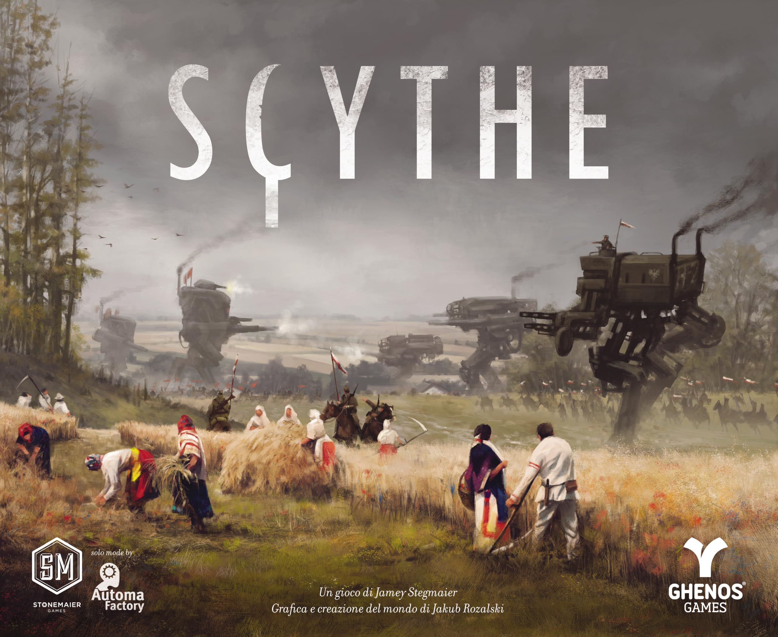 Ghenos Games - SCYT - Scythe, Gioco da Tavolo, 14 -99 anni