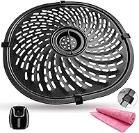 Vista 1 de Sartén para freidora de aire de 7 cuartos de galón para freidoras de aire PowerXL Gowise USA, revestimiento de doble capa mejorado para freidora