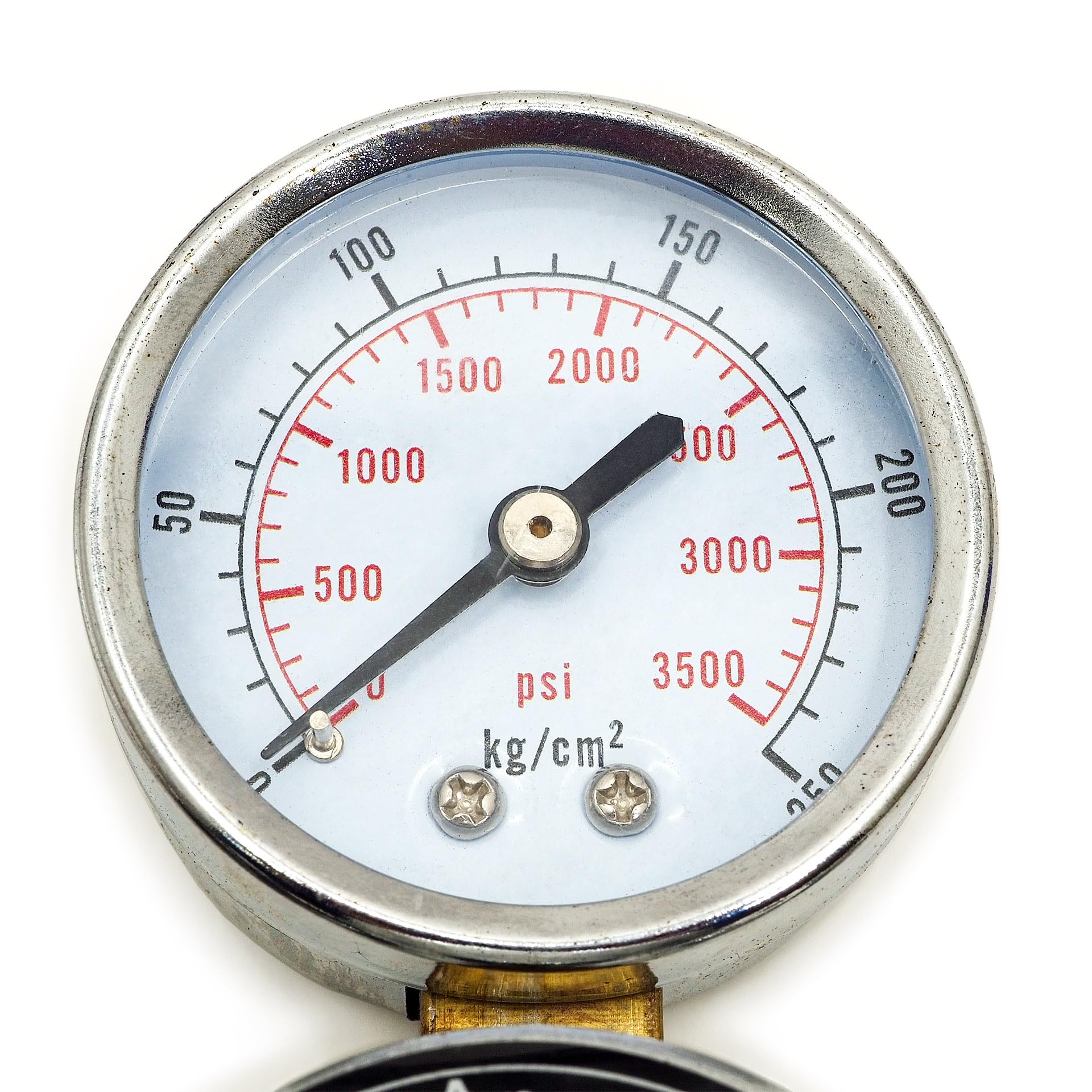 Argon Gasflasche 5.0 8L 200 Bar mit ZR-67 Druckminderer Ar/CO2 und Rotameter - Hochreines Schweißgas mit Präzisionsregler für stabile Nähte