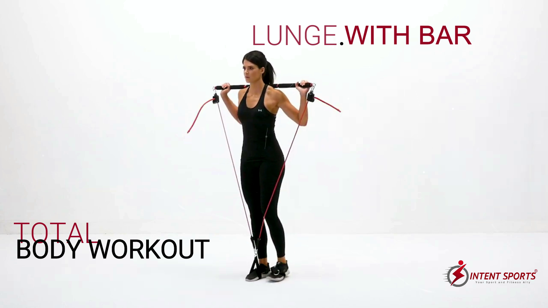 INTENT-SPORTS-Portable-Home-Gym--Dynamic-Total-Body-Workout-Package-with-Resistance-Bands-Collapsible-Bar-Straps-Handles--Strength-Training-for-Home-Travel-Exercise-Videos-Patent-Pending
