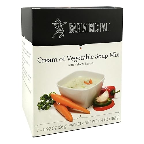 Miniatura 1 de BariatricPal Sopa de proteínas - Crema de verduras (paquete de 1)