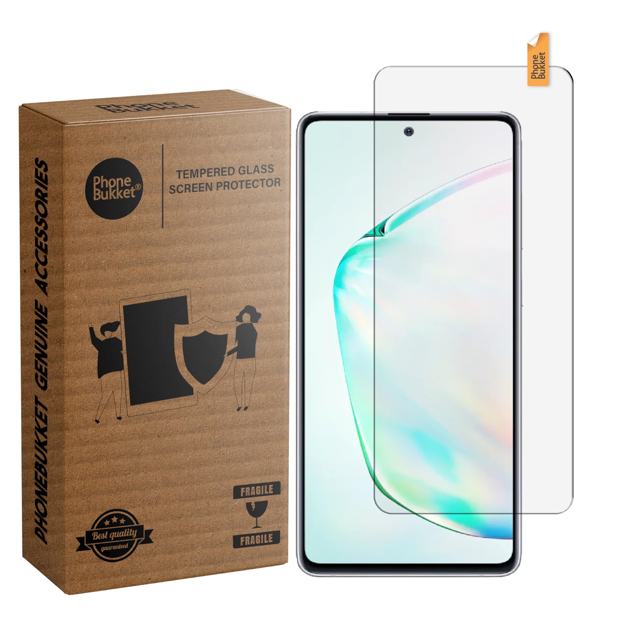 MobileBukket Tempered Glass Guard Protector for Samsung Galaxy Note 10 Lite (Transparent) Full Screen Coverage, Pack of 1 (B0BK8FKRBT) Amazon Price History, Amazon Price Tracker