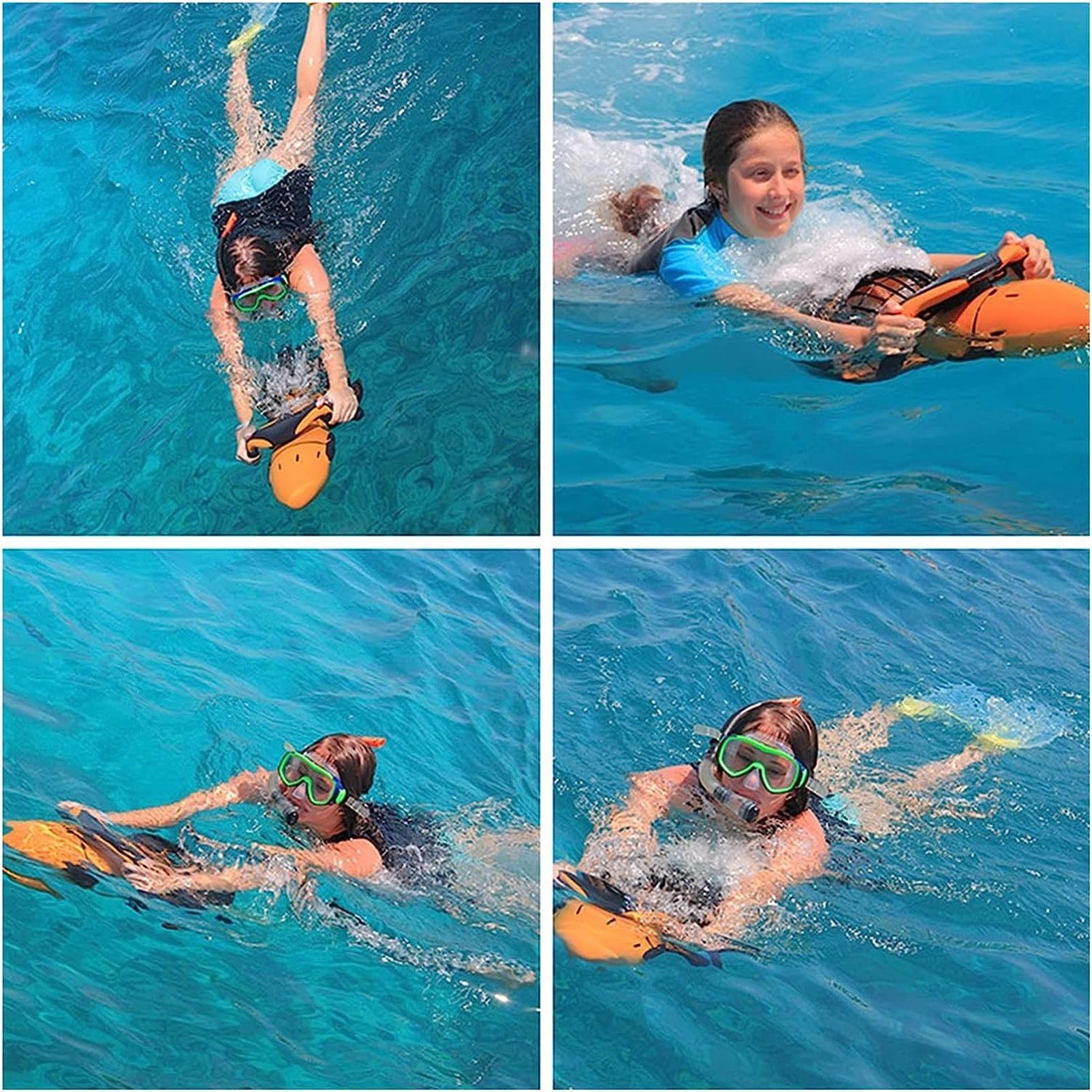 Elica Subacquea Scooter Subacqueo Elica per Piscina d'Acqua a Doppia velocità Bici Subacquea Elettrica per Piscina Attrezzatura Sportiva Impermeabile per Il Nuoto,300W
