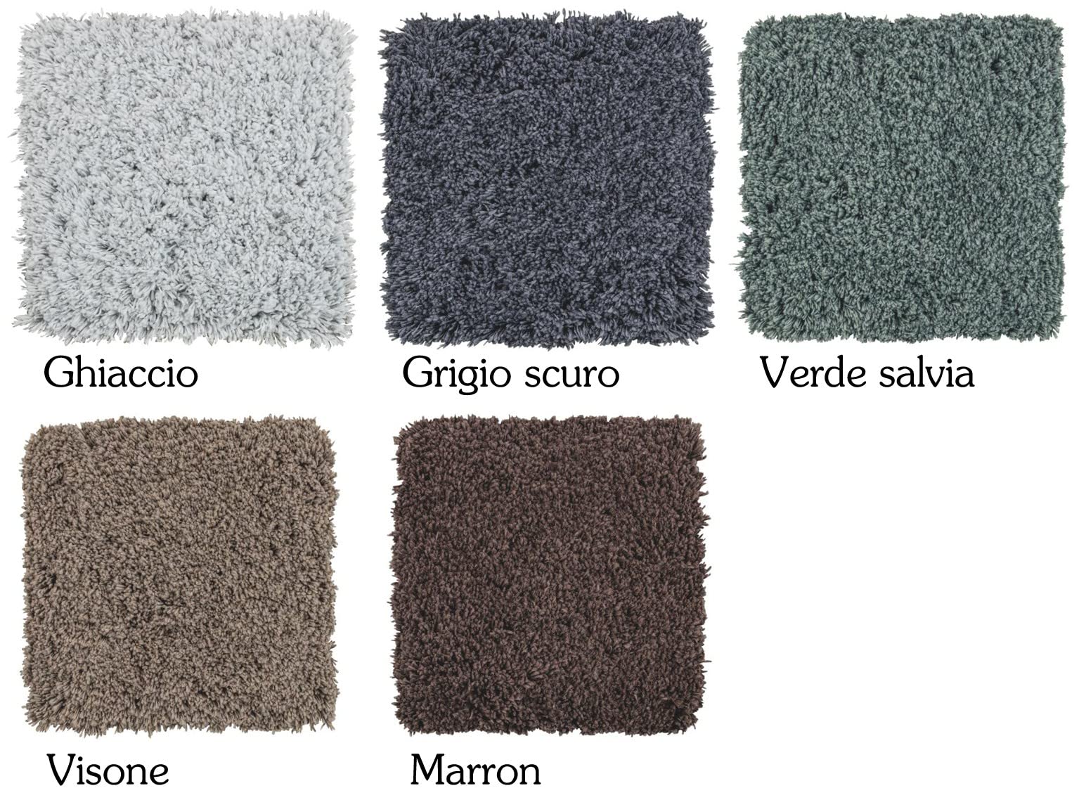 Casatessile Tappeto Bagno Antiscivolo Elite - Marron, 60x110 cm.