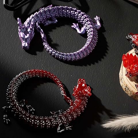 Large Crystal Dragon Mold Silicone Mold for Resin Casting, Candle Making, Cake Decorating, Craft Supplies