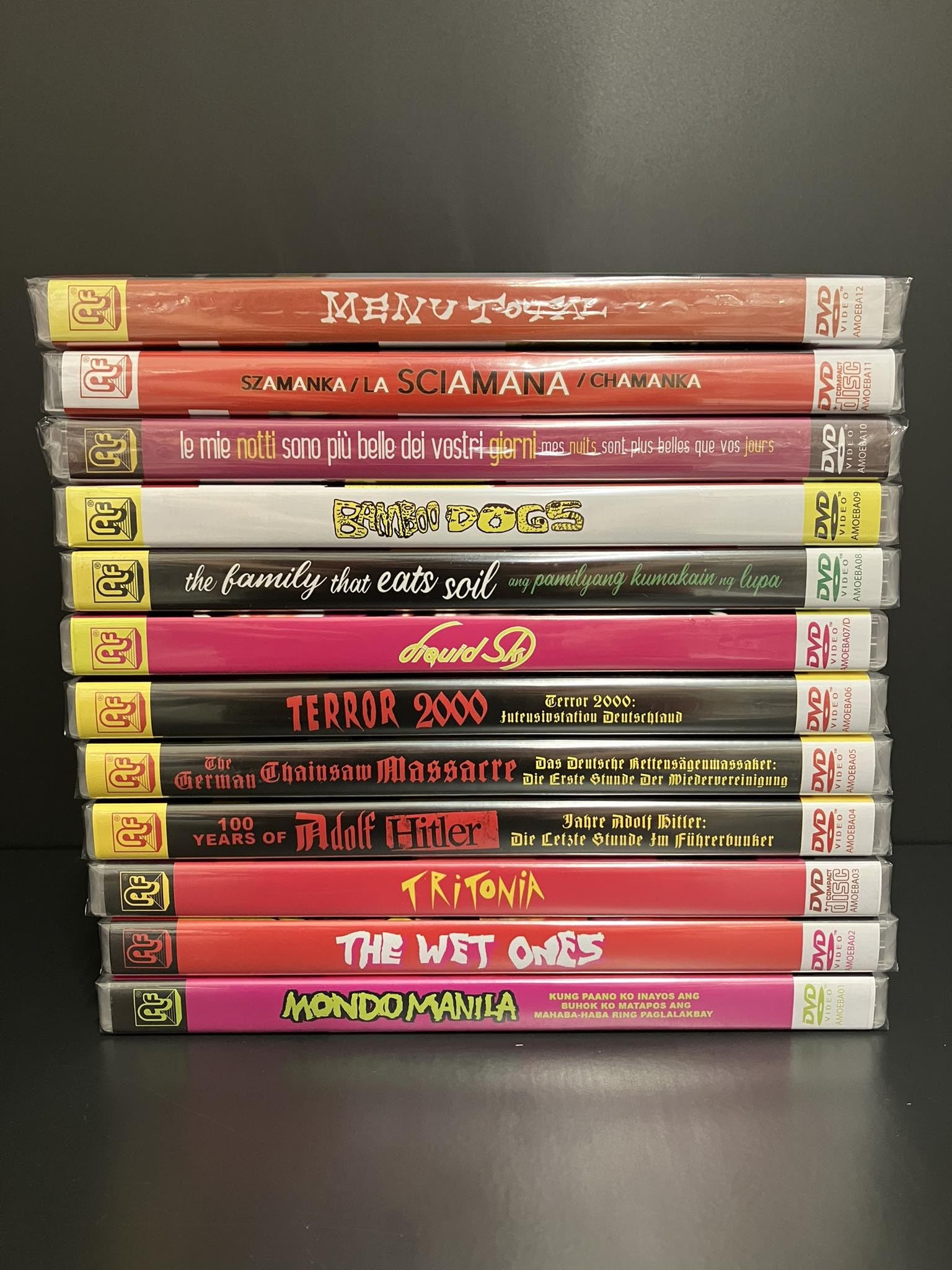 Pack Amoeba Films 12 uscite - SS-Sunda (12 DVD + 2 CD OST) Sub: ITA/ENG/FR/ESP