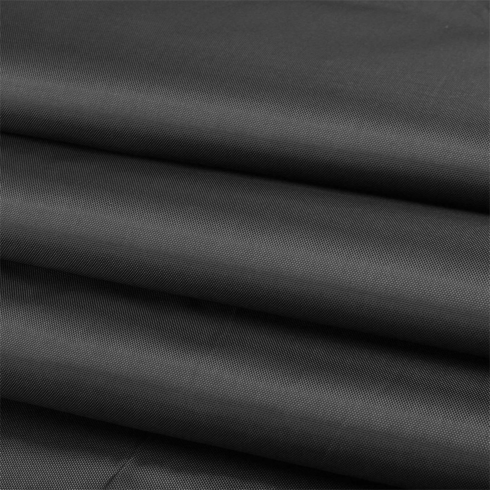 Wasserdichte Outdoor-Tischtennis-Tischtennisplatte, 280 x 150 x 5 cm, Polyester, für Tischtennisplatten, schützt vor Regen, Staub, Sonne (schwarz)