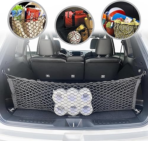 Red de carga elástica para maletero de estilo sobre para Honda Passport 2019-2025, maletero premium, red de equipaje para SUV