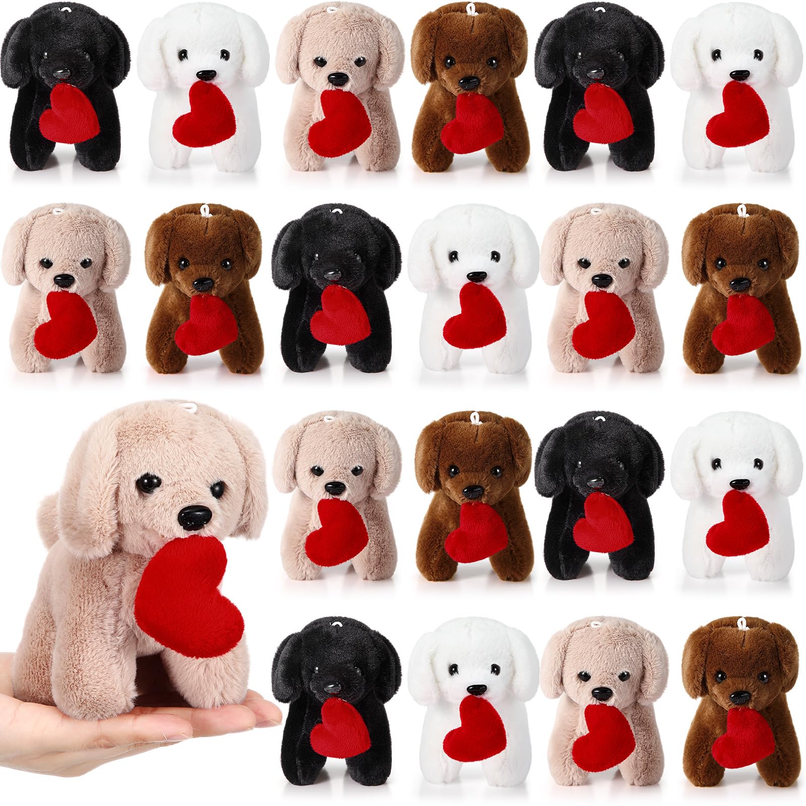 犬のぬいぐるみ ハート型クッション付き Amazon.co.jp: Syhood ミニラブラドールぬいぐるみ20個 4.72