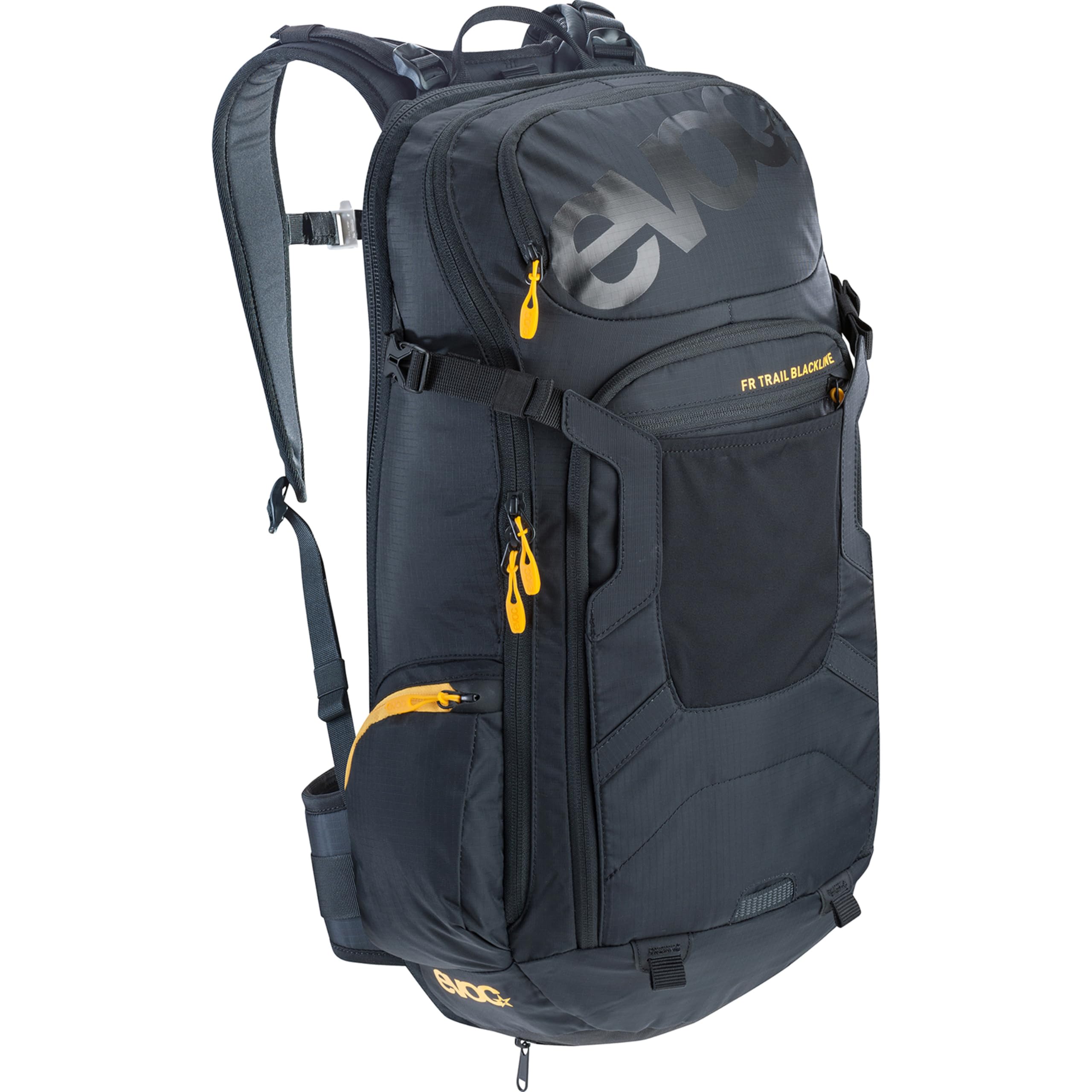 EVOC Herren FR TRAIL BLACKLINE 20L Protektor Rucksack, black, M/L
