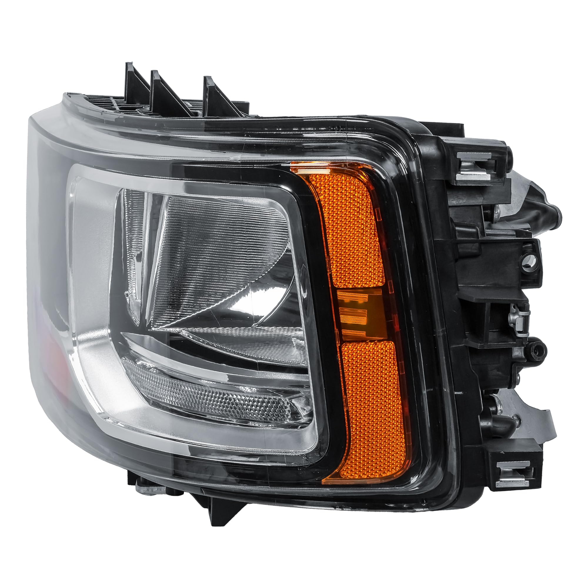 LONGLING Faro anteriore sinistro di ricambio 24V con regolazione elettrica per Scania P/G/R/S Serie di camion
