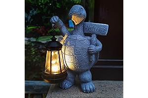 Solar Turtle Garden Outdoor Statues