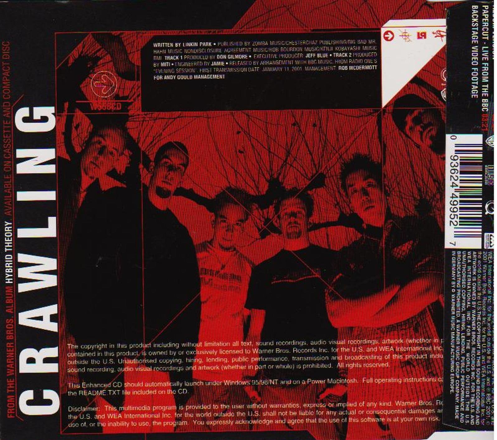 Amazon.com: Crawling / Papercut : Linkin Park: CDs & Vinyl