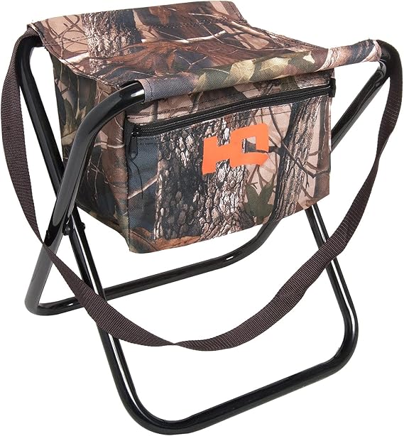HQ Outfitters Folding Hunting Stool Easy to Setup