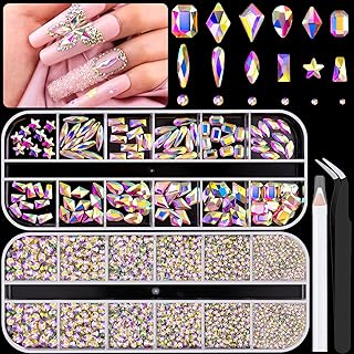 3220 piezas de diamantes de imitación AB de v...