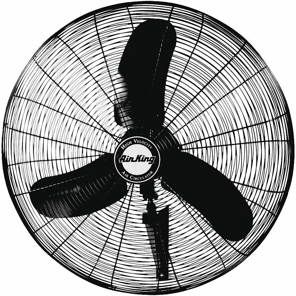 AIR King 30" Industrial Wall-Mounted Air Circulator