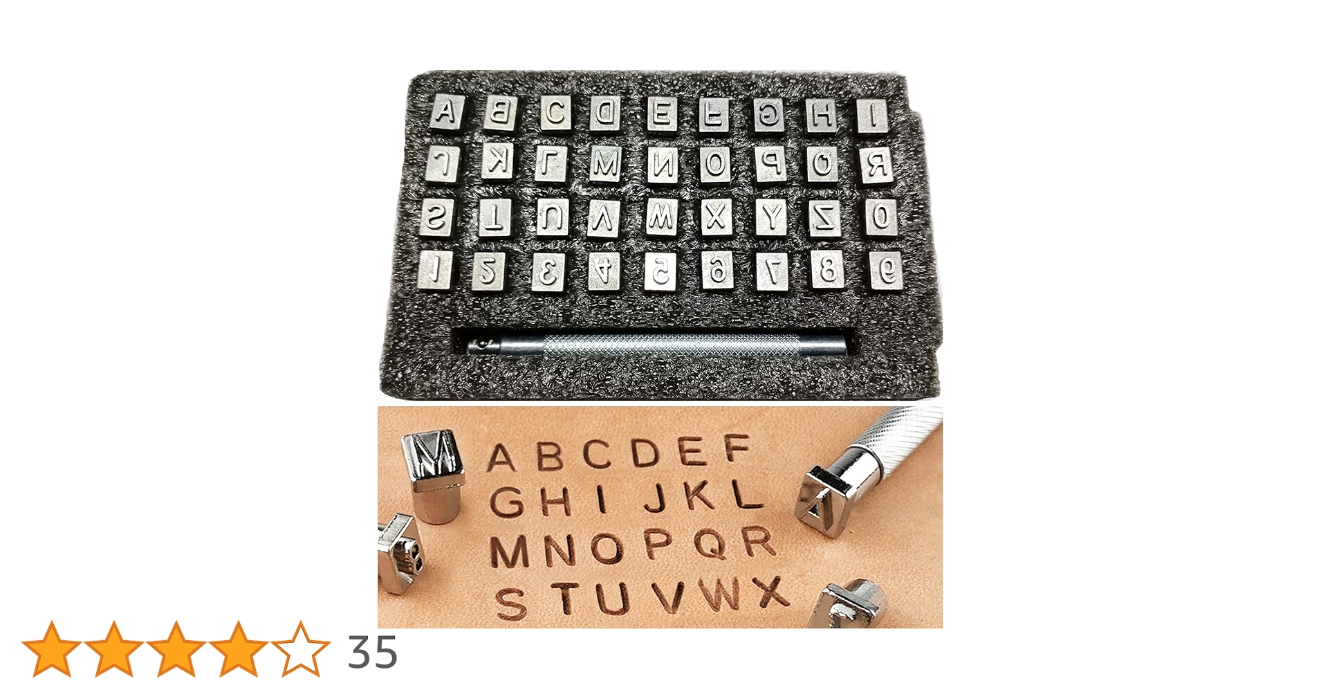 刻印の見本 Amazon.co.jp: Kimlontonレザークラフト 刻印セット36個 数字