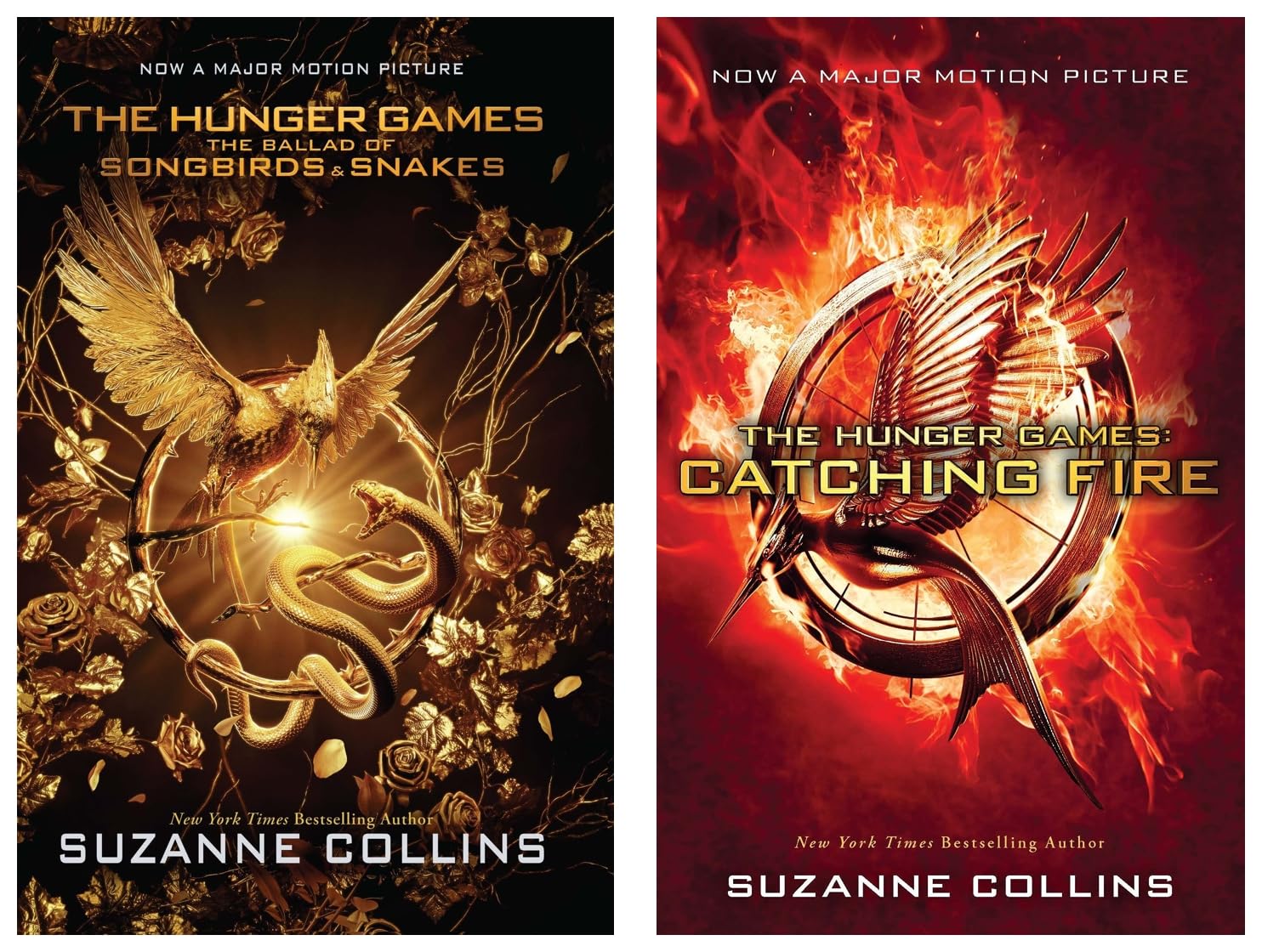 THE BALLAD OF SONGBIRDS AND SNAKES: MOVIE TIE IN EDITION & Catching Fire Movie-Tie-in-Edition [Paperback] Suzanne Collins