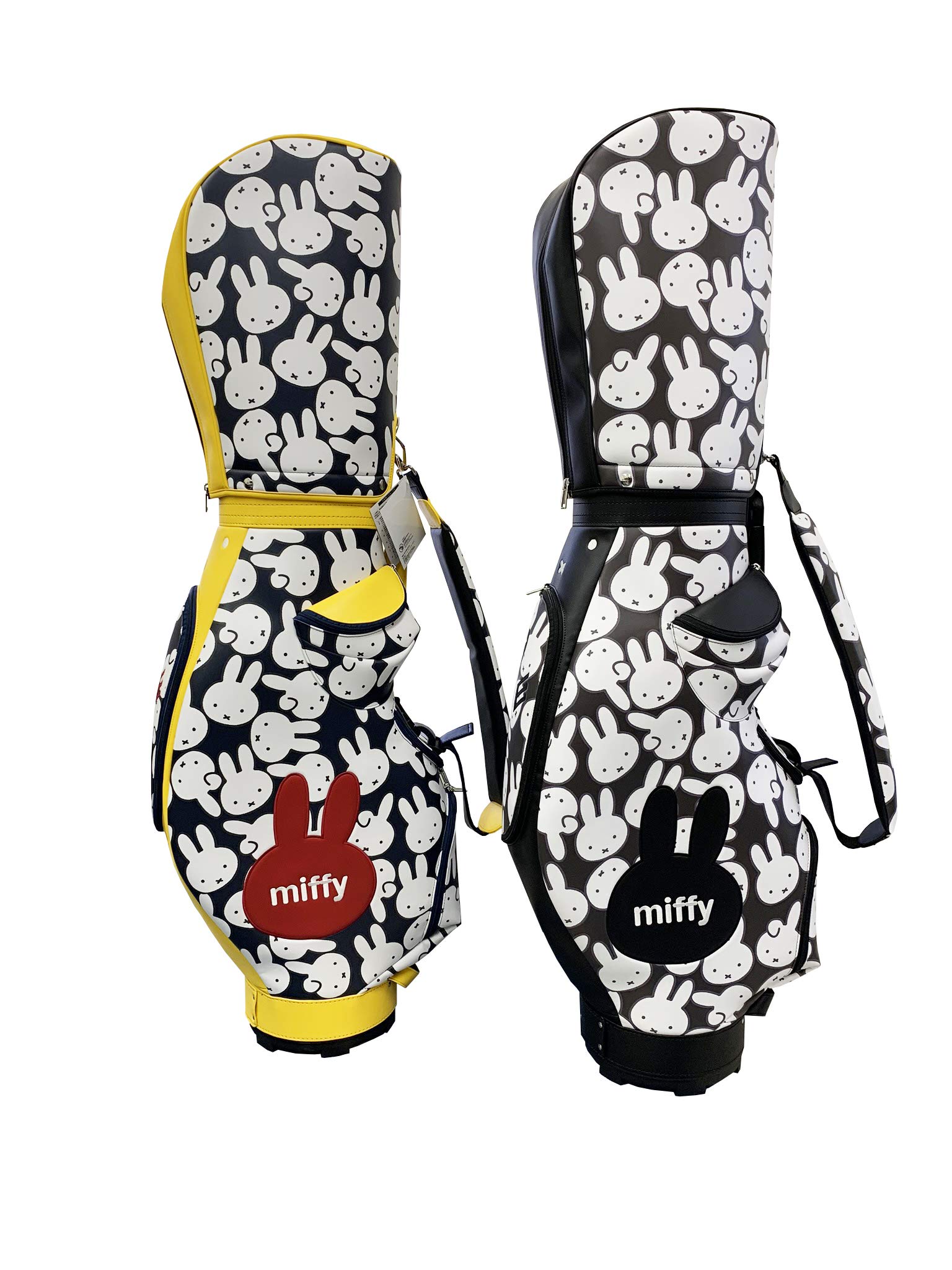 Amazon | Caro DEPORTE miffy コラボ ゴルフ キャディバッグ イエロー