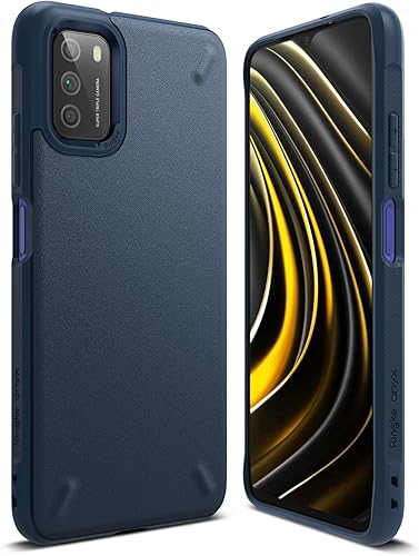 Ringke Onyx - Funda compatible con Xiaomi Poco M3, resistente y resistente, reforzada, a prueba de golpes, TPU Grip Funda trasera para teléfono, Ringke Onyx - Funda compatible con Xiaomi Poco M3, resistente y resistente, reforzada, a prueba de golpes, TPU Grip Funda trasera para teléfono,