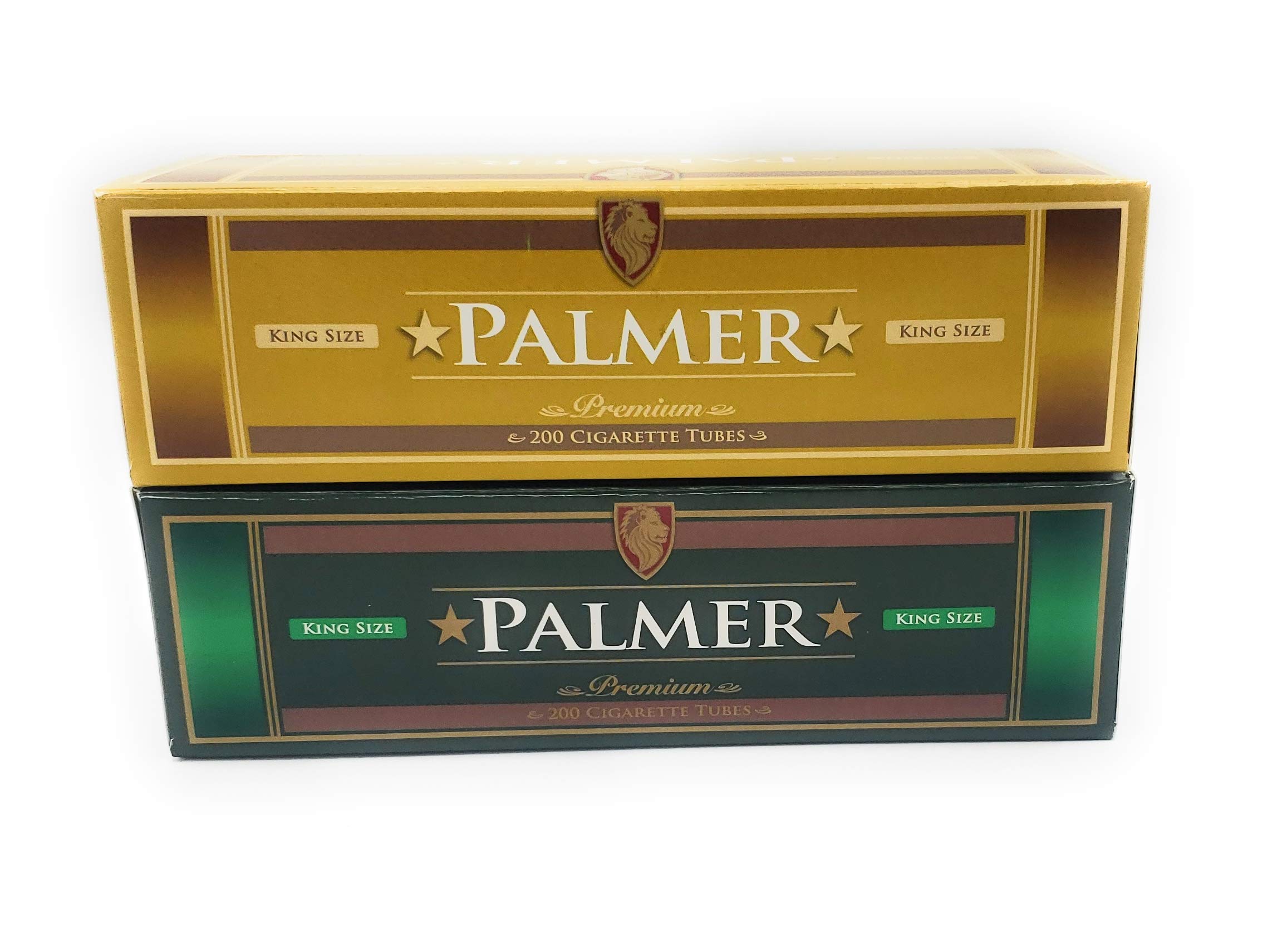 palmer cigarettes Palmer Premium King Size Full Flavor Cigarette Tubes -5 Packs of 200  Cigarette Filter Tubes per Box