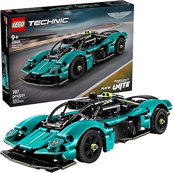 LEGO Technic Aston Martin Valkyrie Toy Car - Kids Model Kit Toy for Boys and Girls, Ages 9+ - Vehicle Building Set for Pretend Play & STEM Learning - Sports Car Gift Idea for Birthdays - 42208