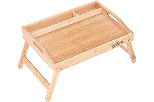Versatile Bamboo Bed Tray: Enhance Your Comfort and Convenience