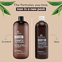 Vista 7 de BOTANIC HEARTH Champú de biotina con aceite de jengibre y queratina, para la pérdida del cabello y el adelgazamiento del cabello, promueve