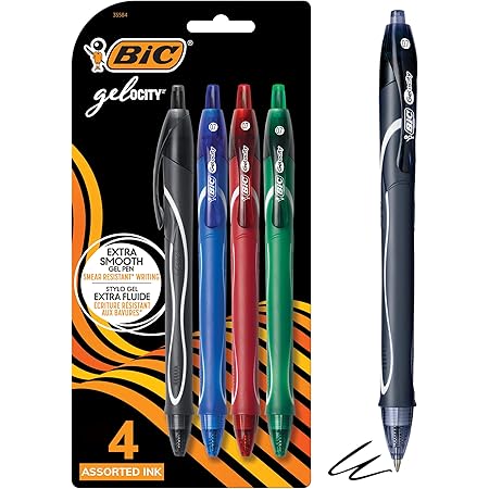 BIC Gel-ocity Illusion Gel-Roller 0,7mm - Löschbarer Stift 12er Pack