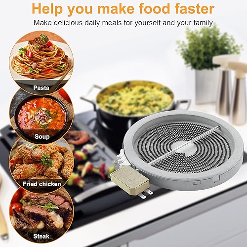 Miniatura 8 de Elemento de superficie radiante mejorado de 6 pulgadas para Electrolux Frigidaire 318178110 316010205 318198830 para LG MEE62385001 apto para