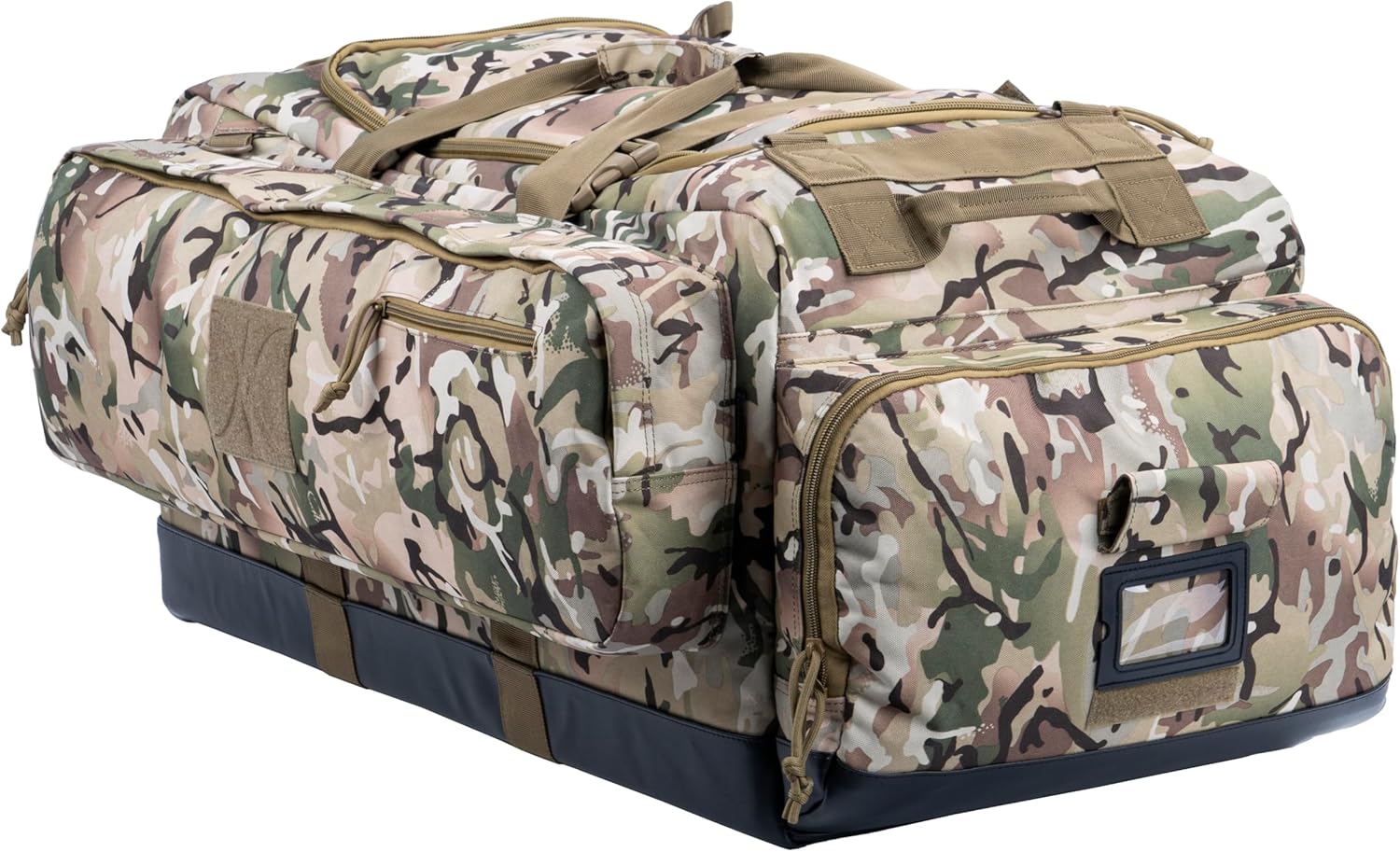 Large Duffle Bag Duffel Pack with Backpack Shoulder Straps and Shoes Compartment 105L for Sports Travel Hunting Camping.